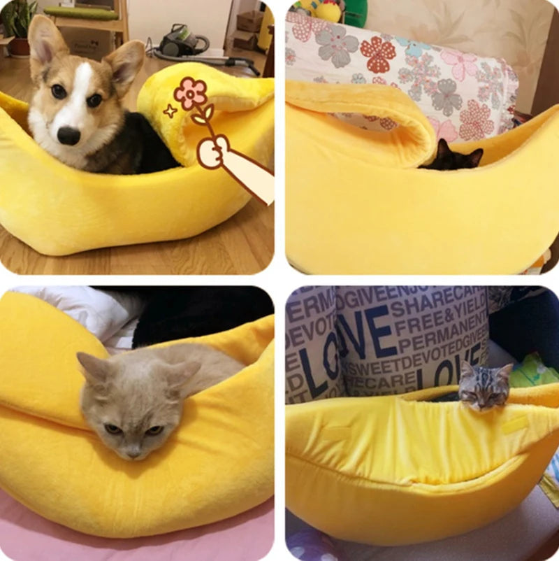 Banana bed - Blijediertjes Blijediertjes S / Geel Blijediertjes Banana bed
