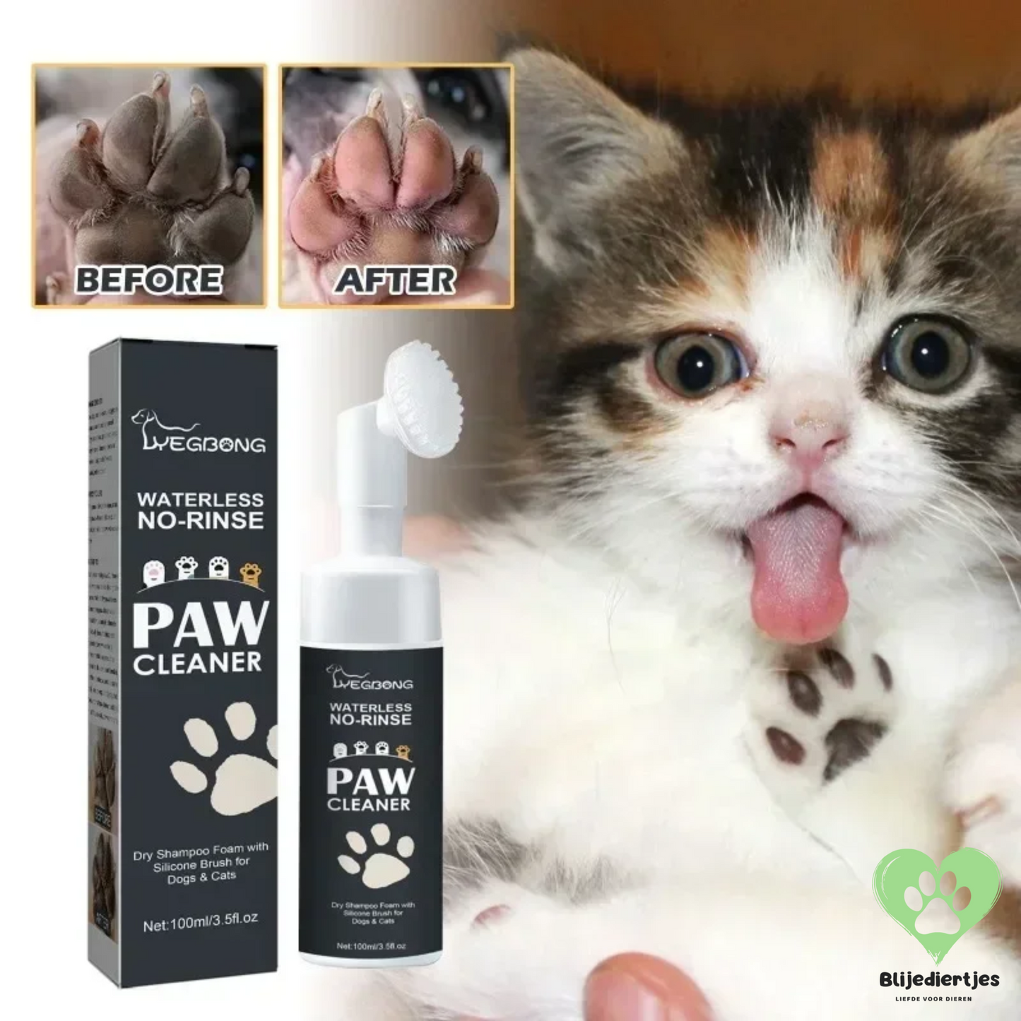 SopPootje™ - Eenvoudig pootjes schoonmaken, zonder water of gedoe.