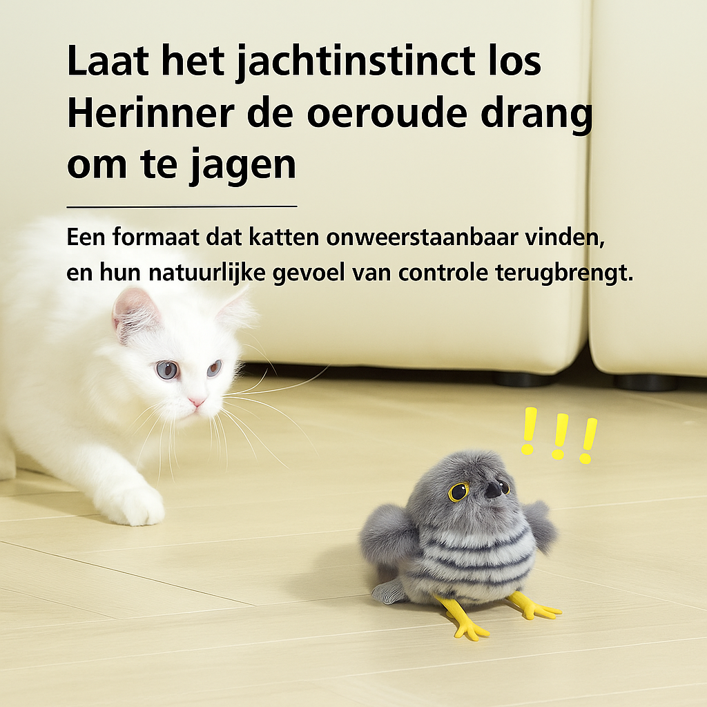 BirdieBuddy – Katten Speelvogel met Geluid
