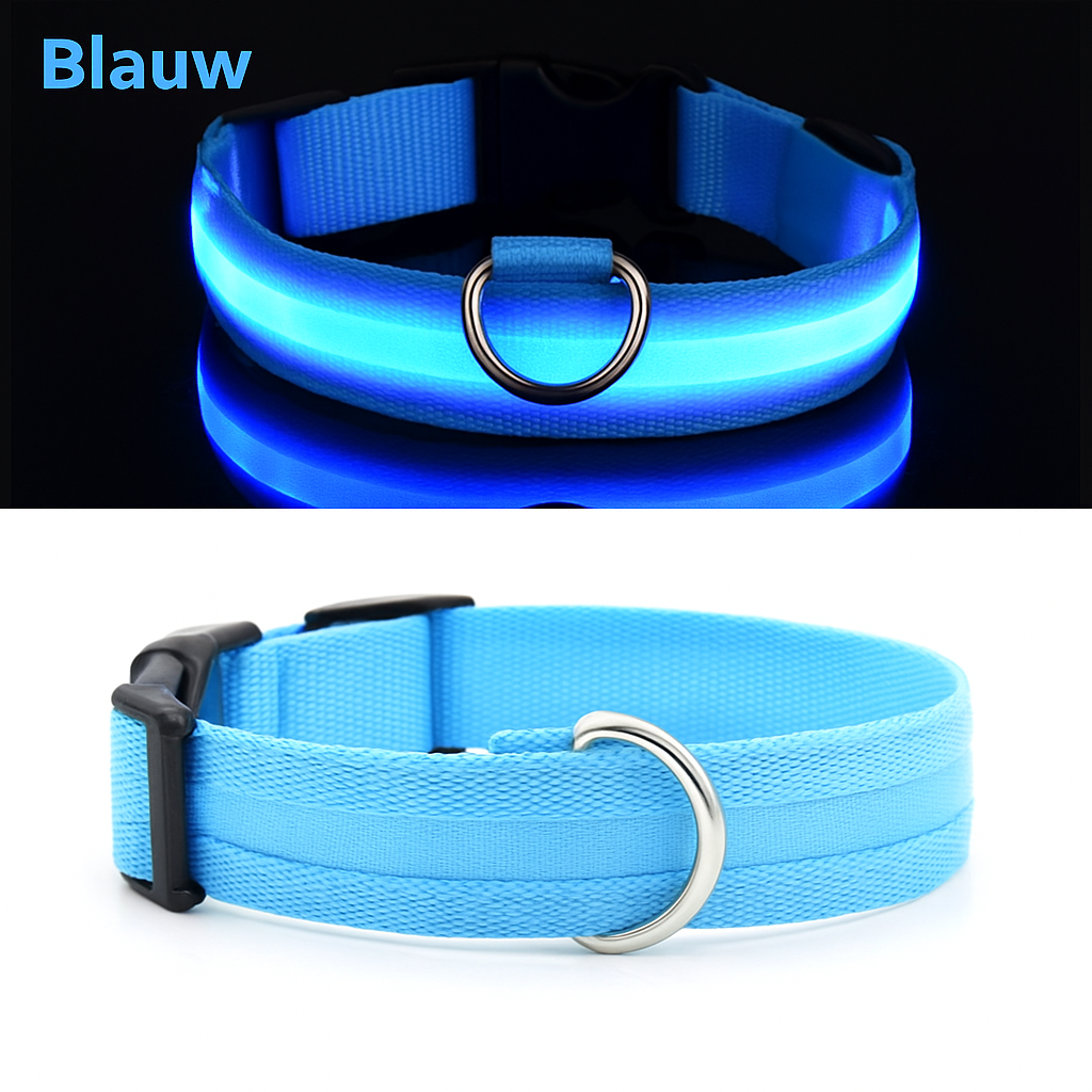 LED Halsband voor Honden