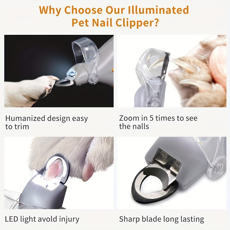 NailGuard LED Knipper - Blijediertjes Blijediertjes NailGuard LED Knipper Blijediertjes NailGuard LED Knipper