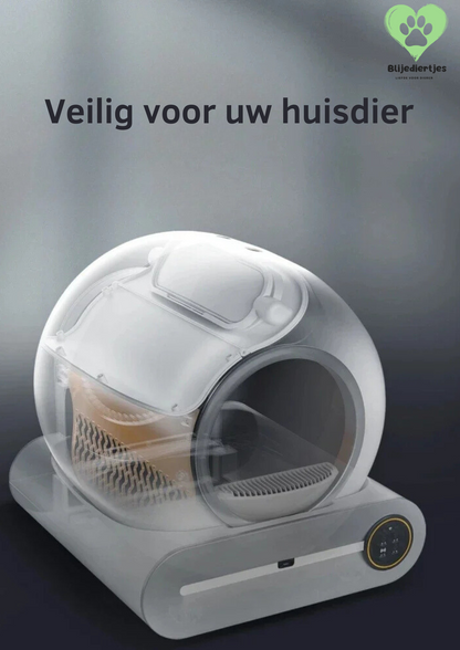 Château Miauw™ - De zelfreinigende kattenbak - Blijediertjes Blijediertjes Château Miauw™ Blijediertjes Château Miauw™ - De zelfreinigende kattenbak