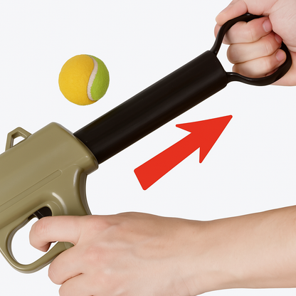 Tennisballenkanon voor Honden