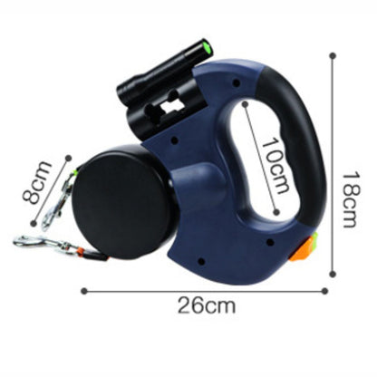 Dubbele Anti-Knoop Hondenriem