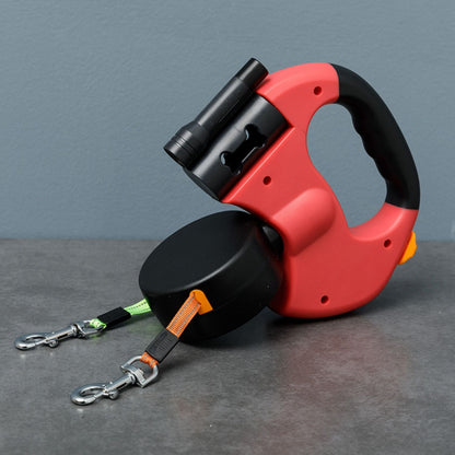 Dubbele Anti-Knoop Hondenriem