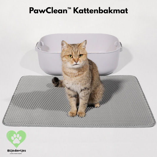 PawClean™ Kattenbakmat – Slim, Schoon & Comfortabel 🐾✨ - Blijediertjes Blijediertjes Zwart / S 45x60cm Blijediertjes PawClean™ Kattenbakmat – Slim, Schoon & Comfortabel 🐾✨