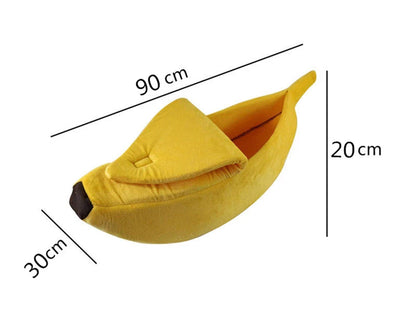 Banana bed - Blijediertjes Blijediertjes S / Geel Blijediertjes Banana bed