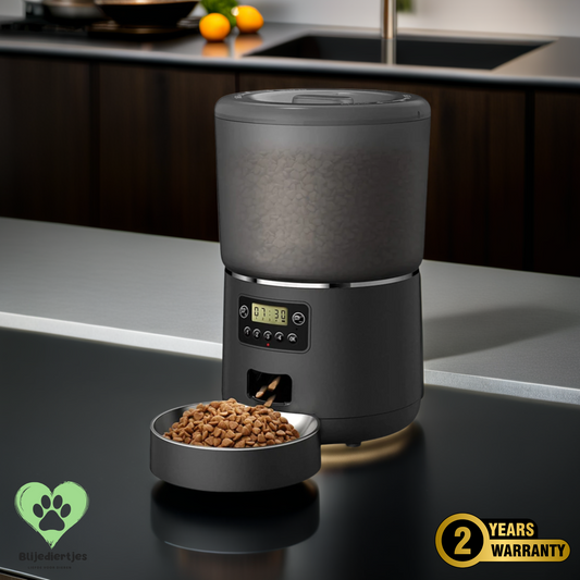 SmartFeeder™ – Slimme Voerautomaat voor Jouw Huisdier 🐾 - Blijediertjes Blijediertjes ⚫ Midnight Snack Blijediertjes SmartFeeder™ – Slimme Voerautomaat voor Jouw Huisdier 🐾
