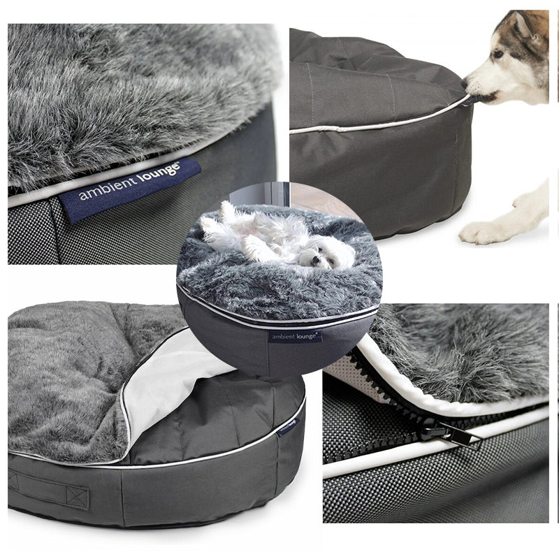 Orthopedisch Luxe Huisdier Loungebed Met Antislipbodem