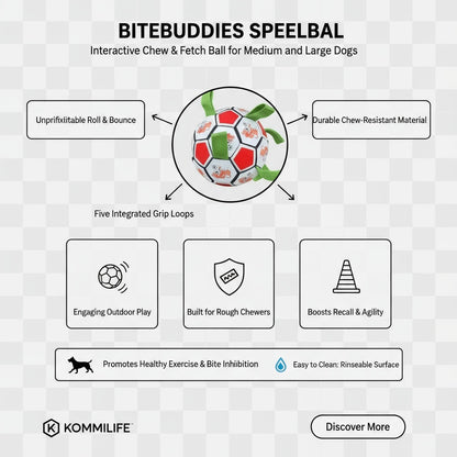 Bitebuddies-speelbal