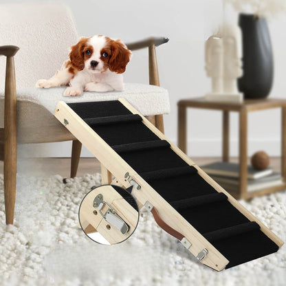 Verstelbare opvouwbare huisdierenhelling