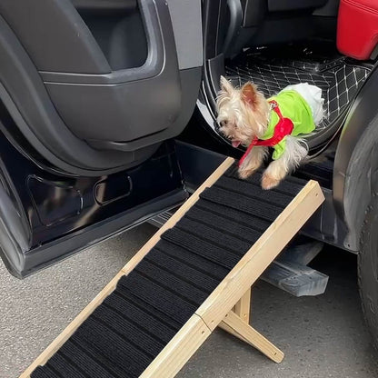 Verstelbare opvouwbare huisdierenhelling