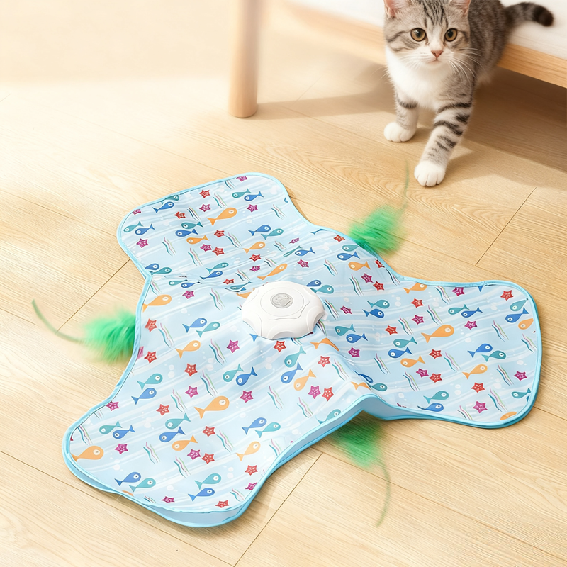 2-in-1 verstoppertje kattenspeeltje