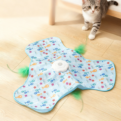 2-in-1 verstoppertje kattenspeeltje