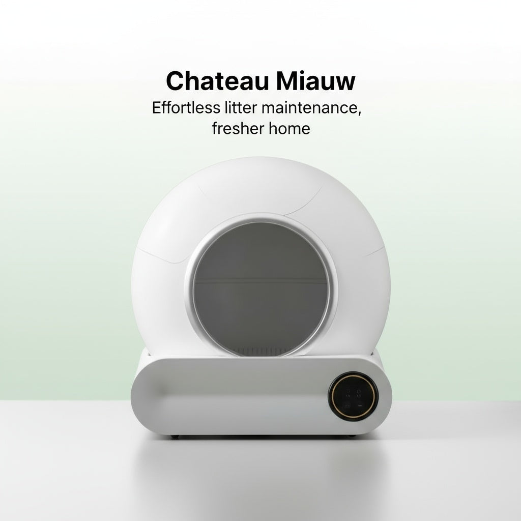 Château Miauw - De zelfreinigende kattenbak