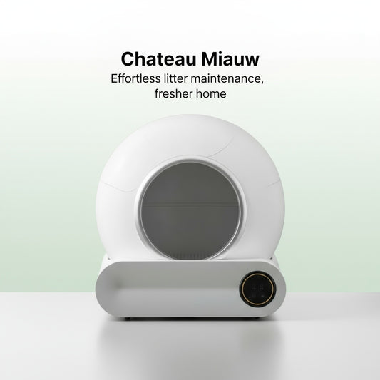 Château Miauw - De zelfreinigende kattenbak